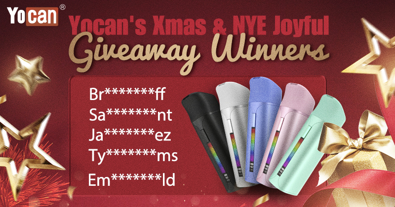 Yocan's Christmas & New Year's Eve Joyful Winners Announced800_420