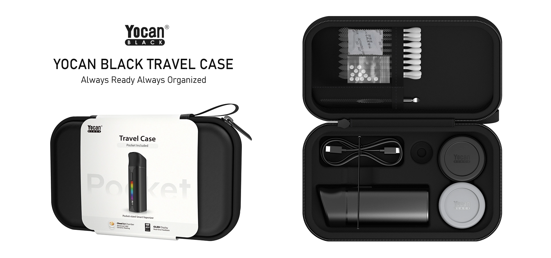 Yocan Black Travel Case