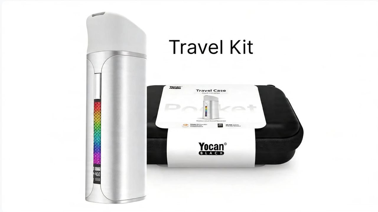 Yocan black Pocket travel kit