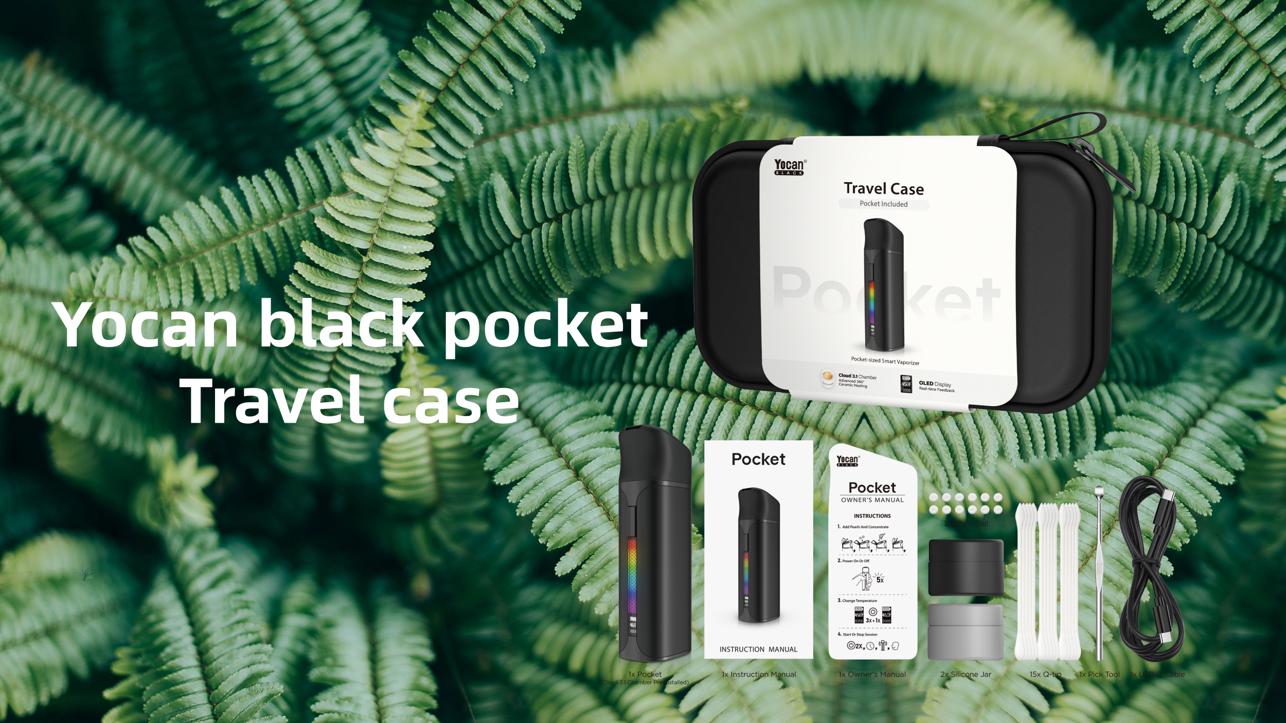 Travel Case-Pocket Included 2
